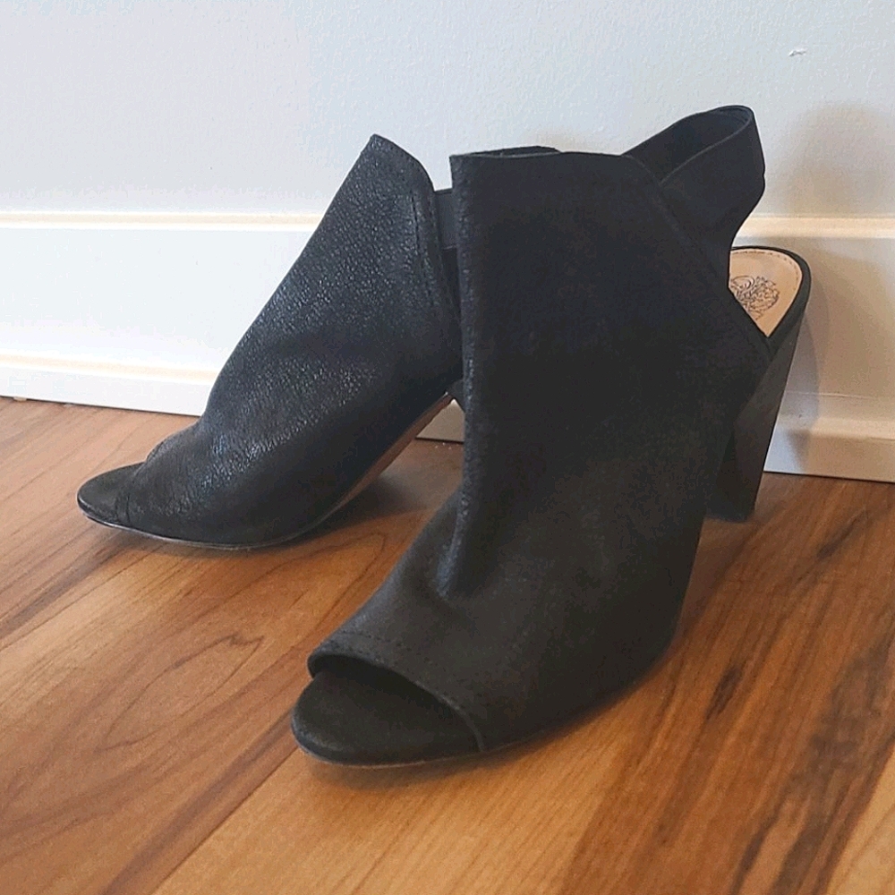 7 1/2 black heels